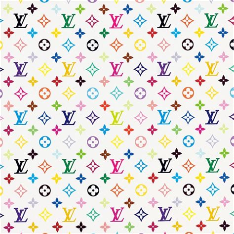 louis vuitton rainbow white pattern|Louis Vuitton monogram patterns.